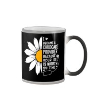Childcare Provider Color Changing Mug tile