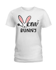 CNA Bunny Easter Ladies T-Shirt tile
