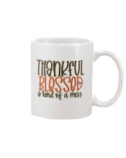 Thankful and Blessed Mug tile