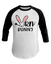 Registered Nurse - RN Bunny Easter Baseball Tee tile
