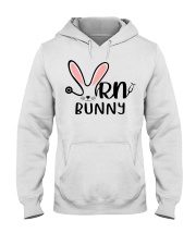 Registered Nurse - RN Bunny Easter Hooded Sweatshirt tile