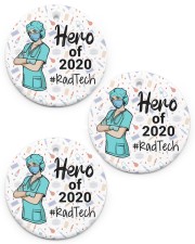 Rad Tech - Radiologic Technologist Circle ornament - 3 pieces (porcelain) front