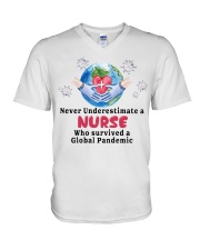 Nurse V-Neck T-Shirt tile