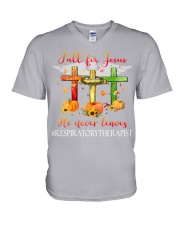 Respiratory Therapist - RT V-Neck T-Shirt tile