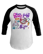 Every Bunny's Favorite Nurse Easter Baseball Tee tile