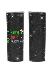 Phlebotomist Glitter Tumbler tile