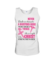 Registered Nurse Unisex Tank tile