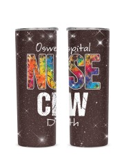 Nurse Custom Shirt Glitter Tumbler tile