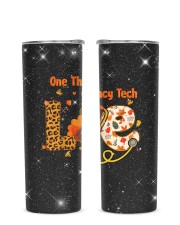 Pharmacy Tech Glitter Tumbler tile