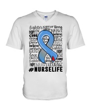 Nurse V-Neck T-Shirt tile