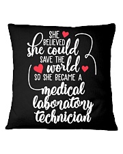 Medical Laboratory Technician Square Pillowcase tile