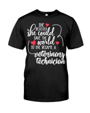 Veterinary Technician Classic T-Shirt front