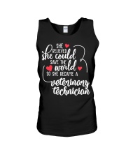 Veterinary Technician Unisex Tank tile