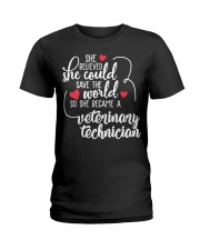 Veterinary Technician Ladies T-Shirt tile