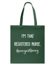 Registered Nurse Tote Bag tile
