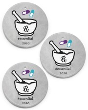 Pharmacy Essential Circle ornament - 3 pieces (porcelain) front