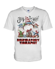 Respiratory Therapist - RT V-Neck T-Shirt tile