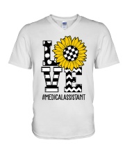 Medical Assistant - MA V-Neck T-Shirt tile