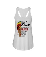 Nurse Ladies Flowy Tank tile