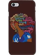 Afro Nurse Phone Case tile