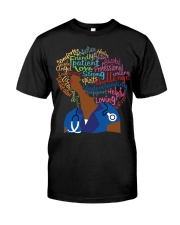 Afro Nurse Classic T-Shirt front