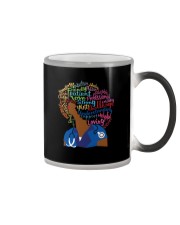 Afro Nurse Color Changing Mug tile