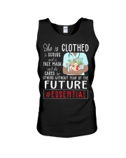 She is Unisex Tank tile