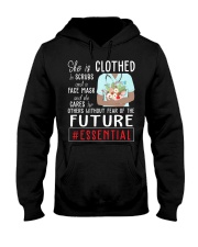 She is Hooded Sweatshirt tile