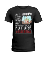 She is Ladies T-Shirt tile