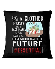 She is Square Pillowcase tile