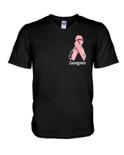 Caregiver V-Neck T-Shirt tile
