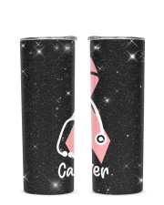 Caregiver Glitter Tumbler tile