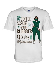 Medical Assistant - MA V-Neck T-Shirt tile