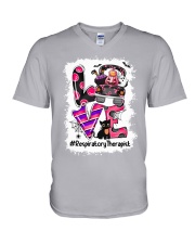 Respiratory Therapist - RT V-Neck T-Shirt tile