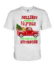 Nurse V-Neck T-Shirt tile