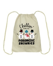 Paramedic Christmas Drawstring Bag tile