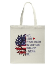 Nursing Assistant Tote Bag tile