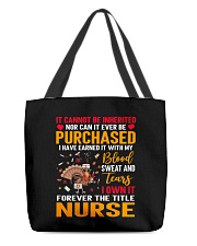 Nurse All-Over Tote tile