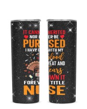 Nurse Glitter Tumbler tile
