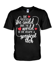 Surgical Tech V-Neck T-Shirt tile