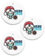 Hero 2020 Circle ornament - 3 pieces (porcelain) front