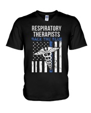 Respiratory Therapist - RT V-Neck T-Shirt tile
