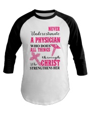 Physician Baseball Tee tile