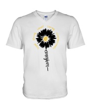 Caregiver V-Neck T-Shirt tile