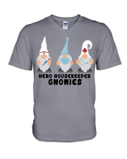 Housekeeper V-Neck T-Shirt tile