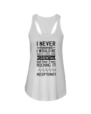 Receptionist Ladies Flowy Tank tile