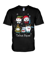Dental Squad Christmas V-Neck T-Shirt tile