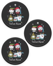 Dental Squad Christmas Circle ornament - 3 pieces (porcelain) front