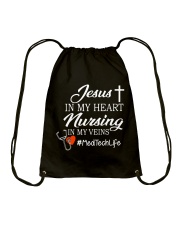 Med Tech - Medical Technician Drawstring Bag tile