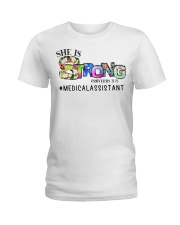 Medical Assistant - MA Ladies T-Shirt tile